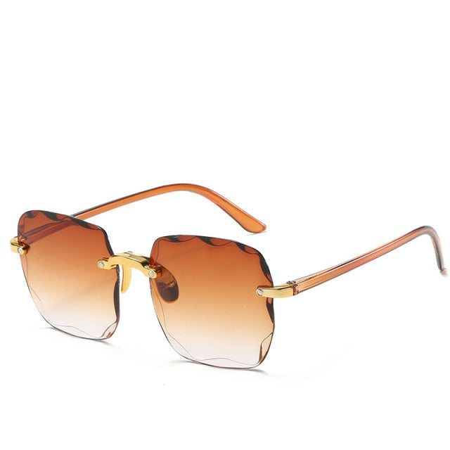 Joann | Women's Stylish Modern Sunglasses Brown