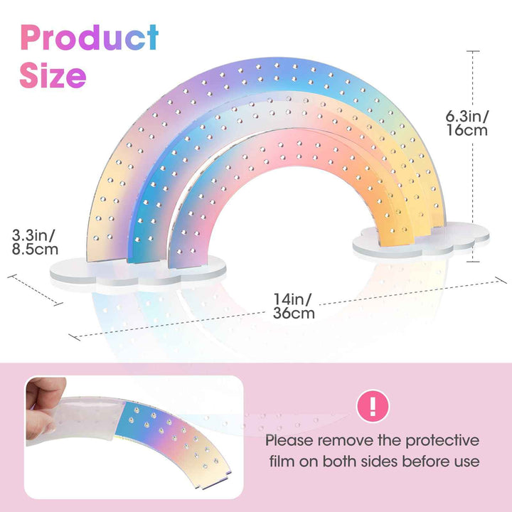 Colorful Jewelry Organizer with Mirror