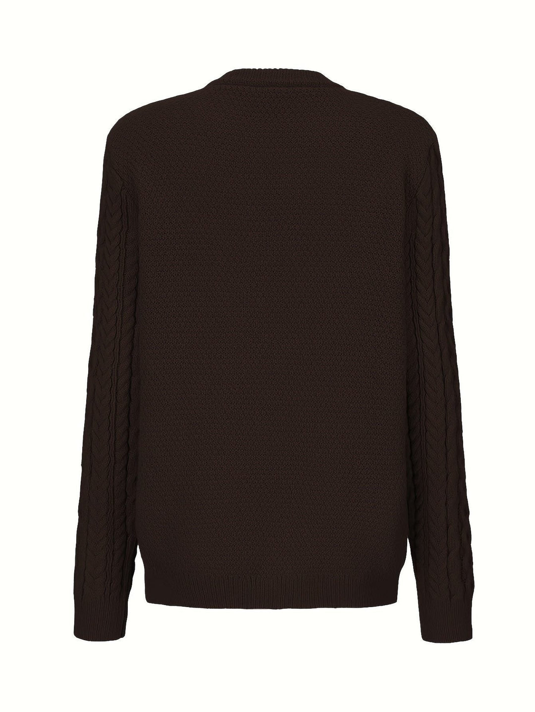 Women's Cable Knit Button-Front Cardigan