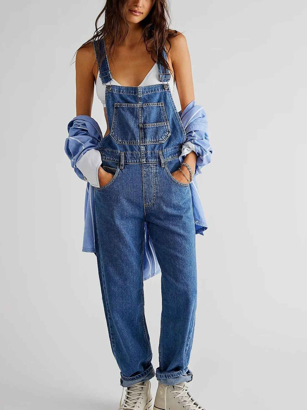 Women's Denim Jumpsuit