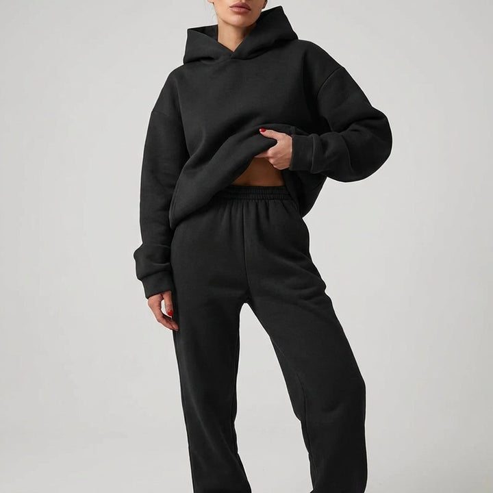 Women's Oversized Hoodie and Jogger Tracksuit Set