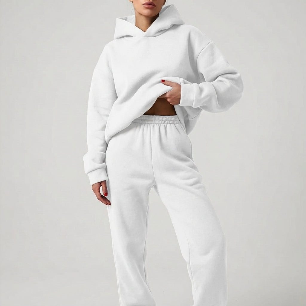 Women's Oversized Hoodie and Jogger Tracksuit Set