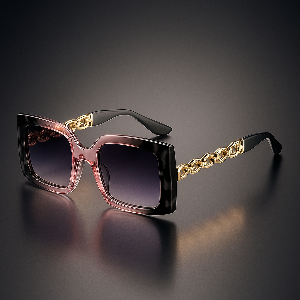 Stylish Sicilian-Inspired Sunglasses Rose Fade