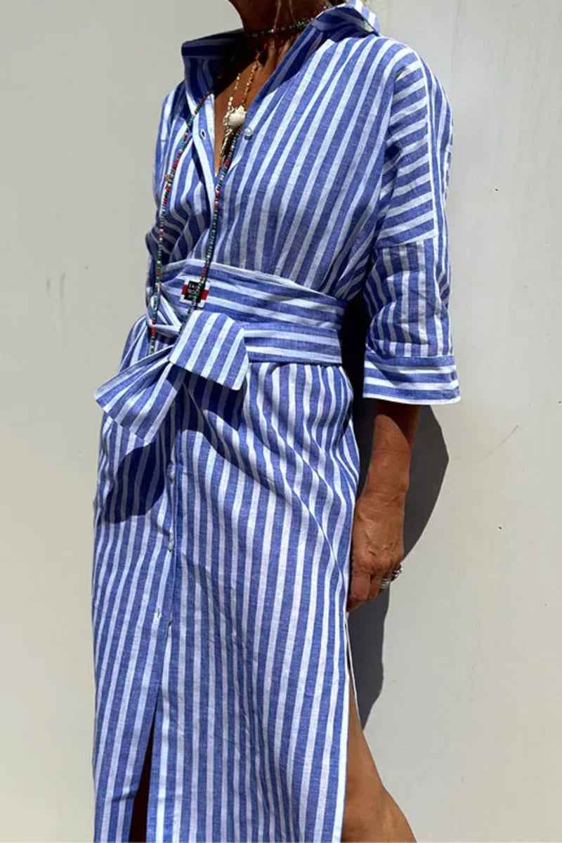 Sherry | Women's Button-Down Midi Dress
