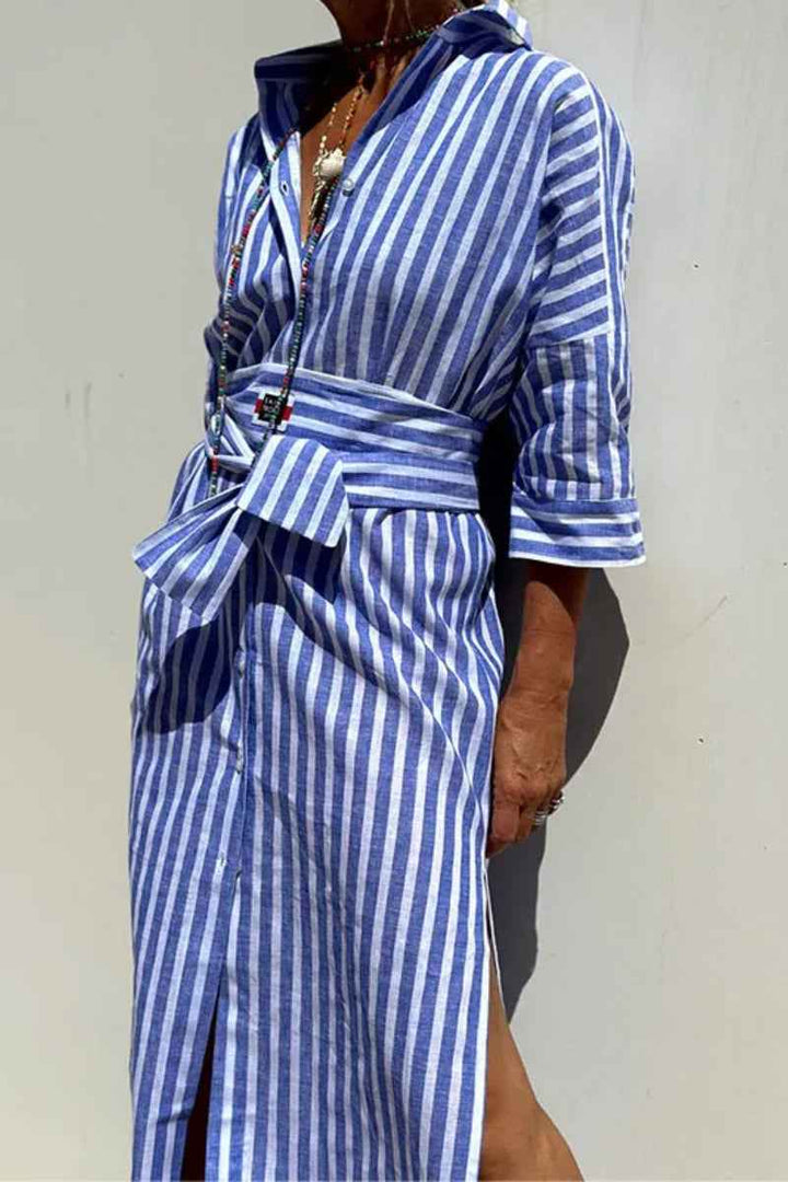 Sherry | Women's Button-Down Midi Dress