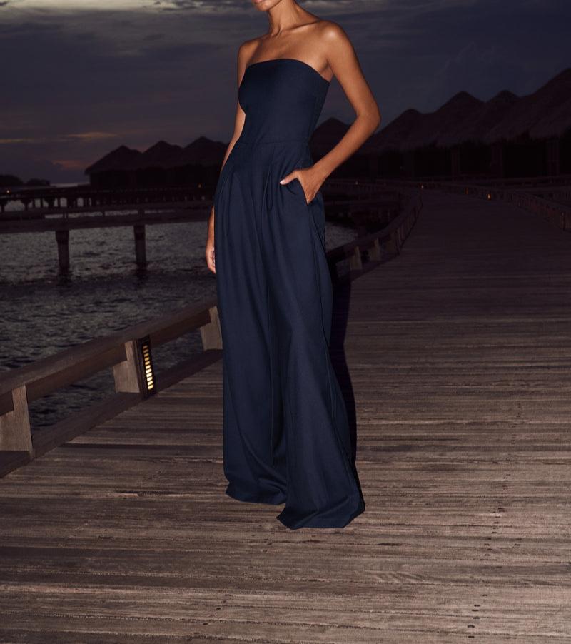 Women's Strapless Jumpsuit for Stylish Summer Outfits