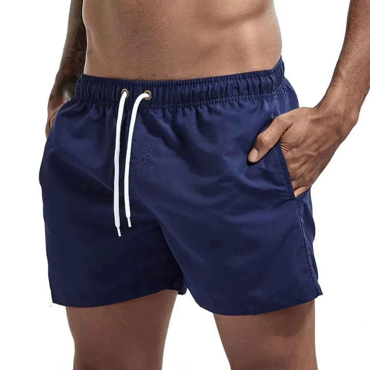 Men's Quick-Dry Swim Trunks Navy Blue