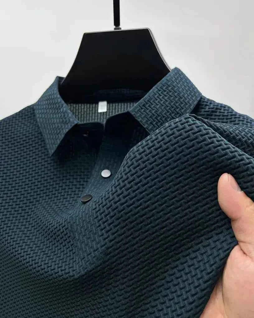 Men's Elegant Stylish Polo Shirt Blue