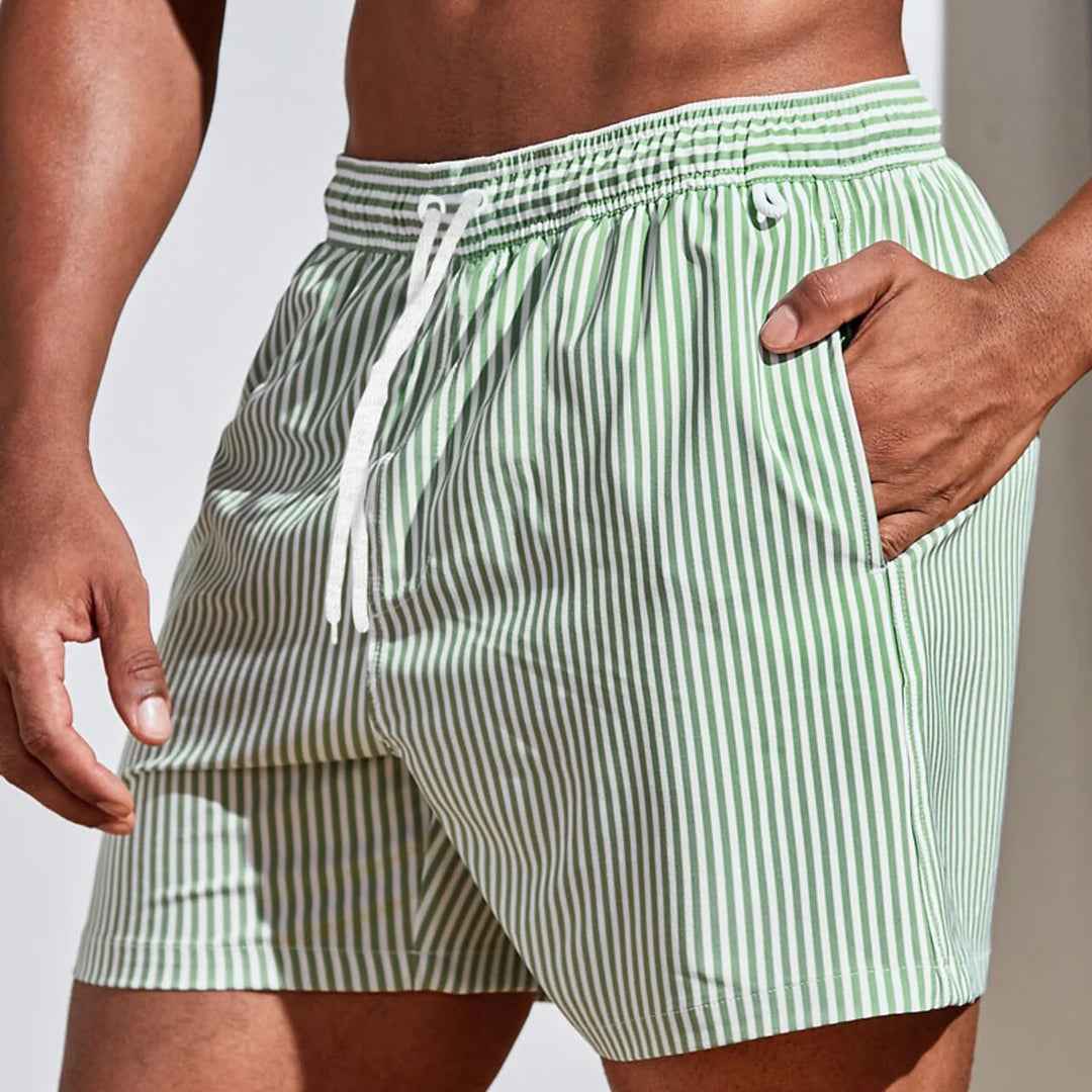 Men's Trendy Casual Shorts Green