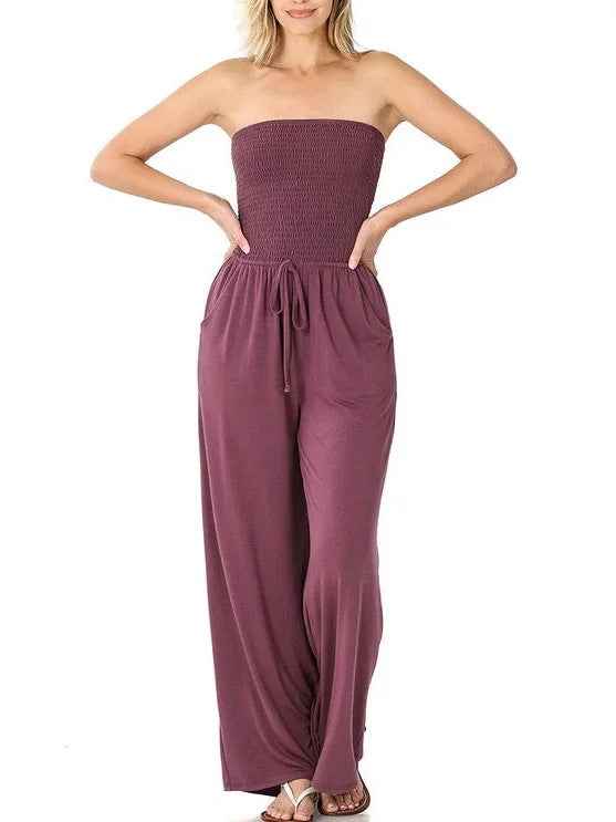 Women's Off-Shoulder Jumpsuit