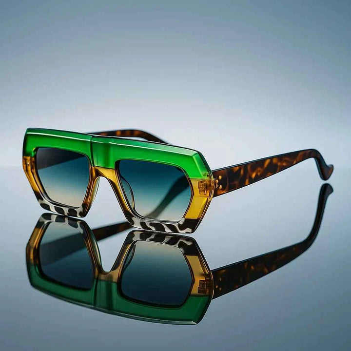 Stylish Panther-Inspired Sunglasses for All Genders Turquoise (Most Popular)