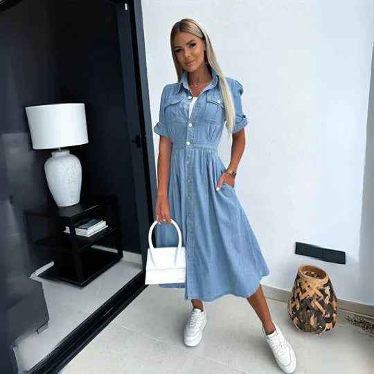 Women's Stylish Denim Dress