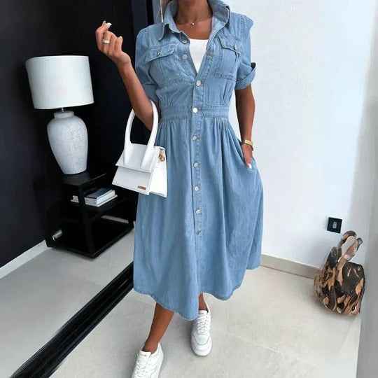 Women's Stylish Denim Dress