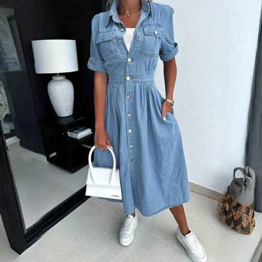 Women's Stylish Denim Dress