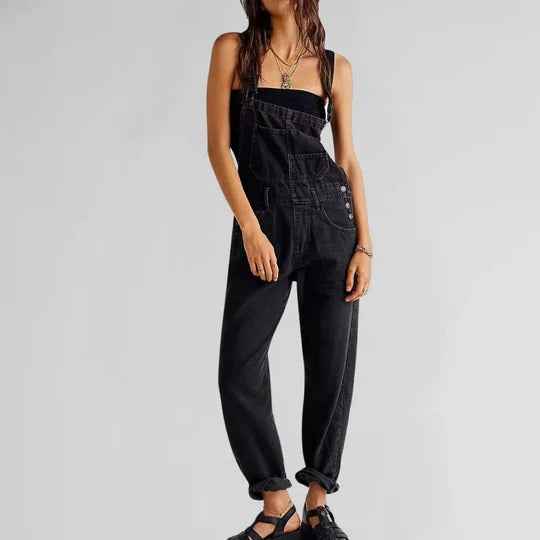 Women's Stylish Denim Jumpsuit