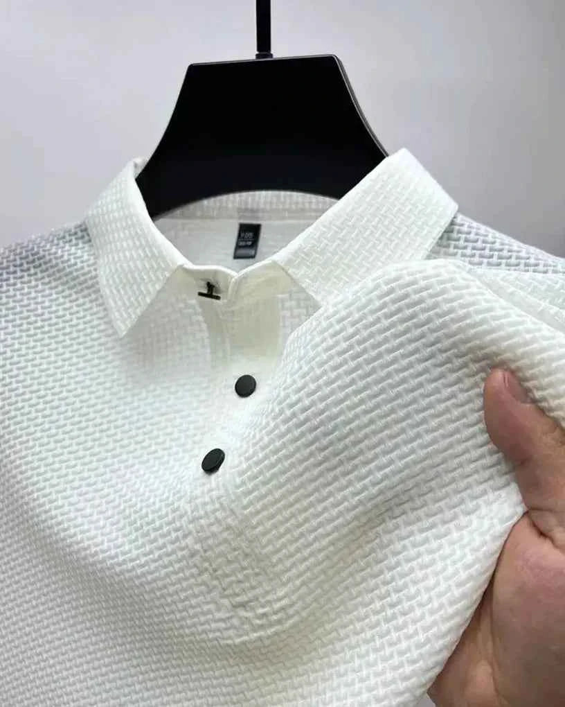 Men's Elegant Stylish Polo Shirt White