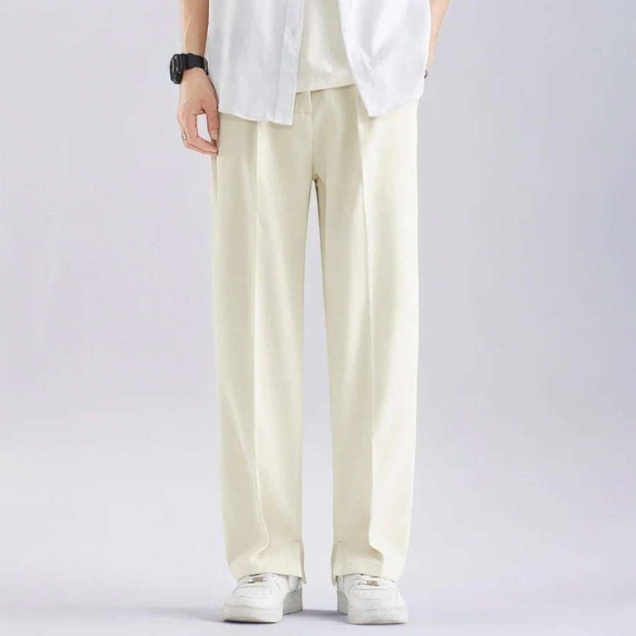 Men's Comfortable Casual Sweatpants White