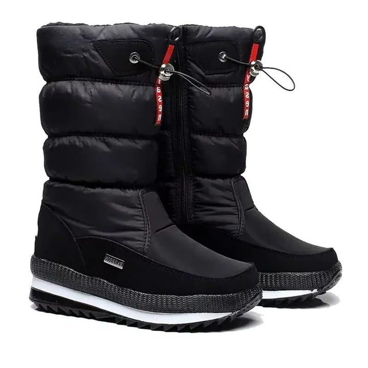 Wasserdichte Damen-Puffer-Schneestiefel