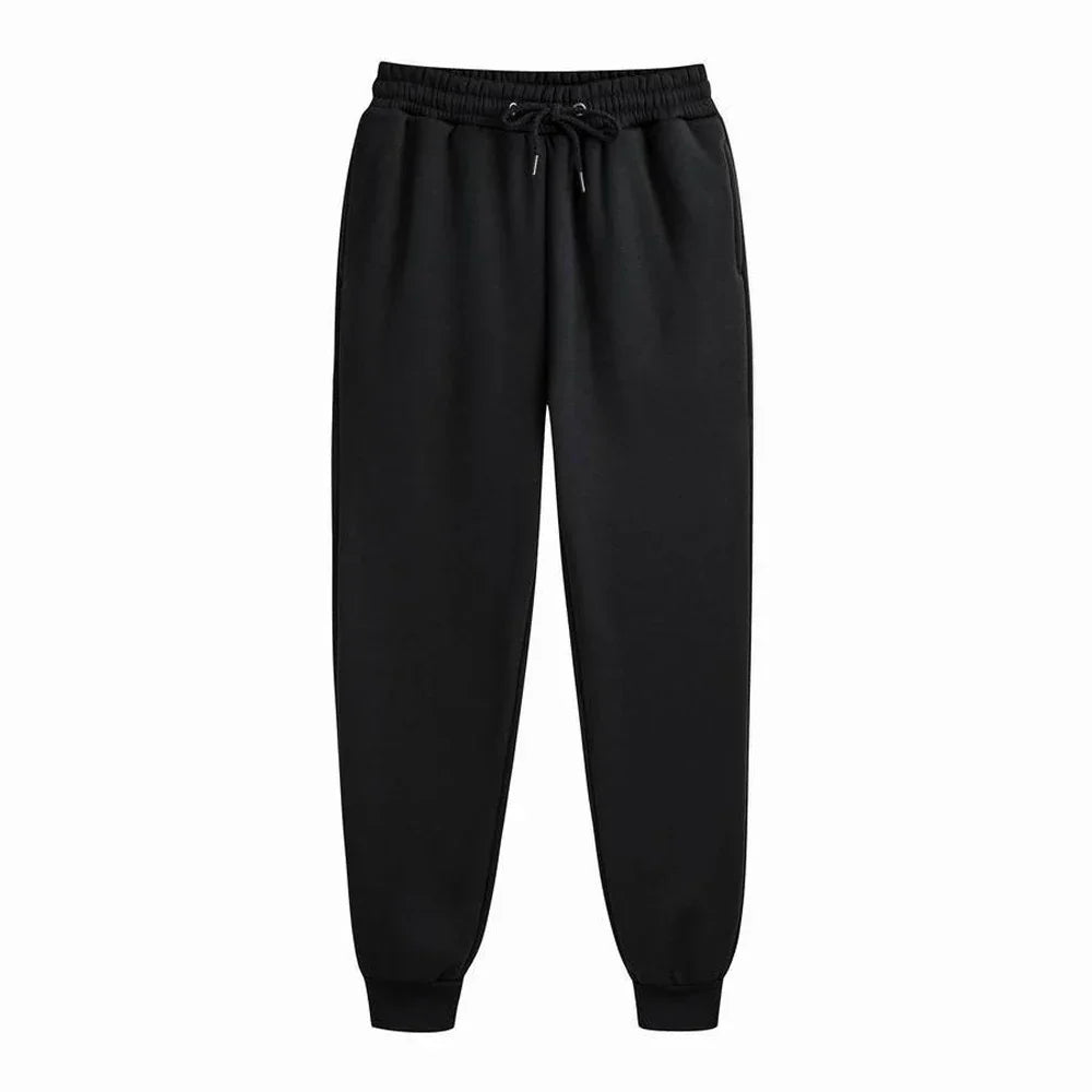 Men's Casual Sports Jogger Pants Black