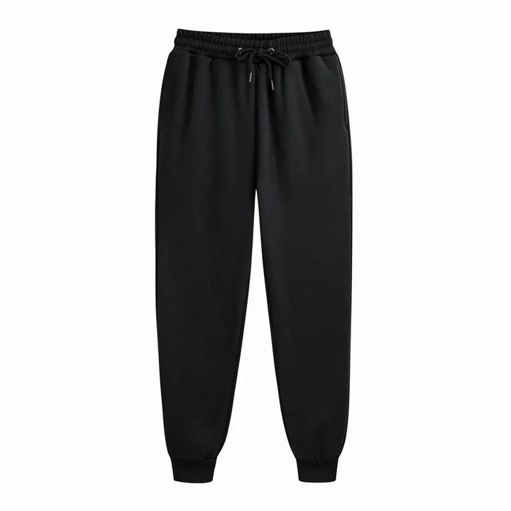 Men's Casual Sports Jogger Pants Black