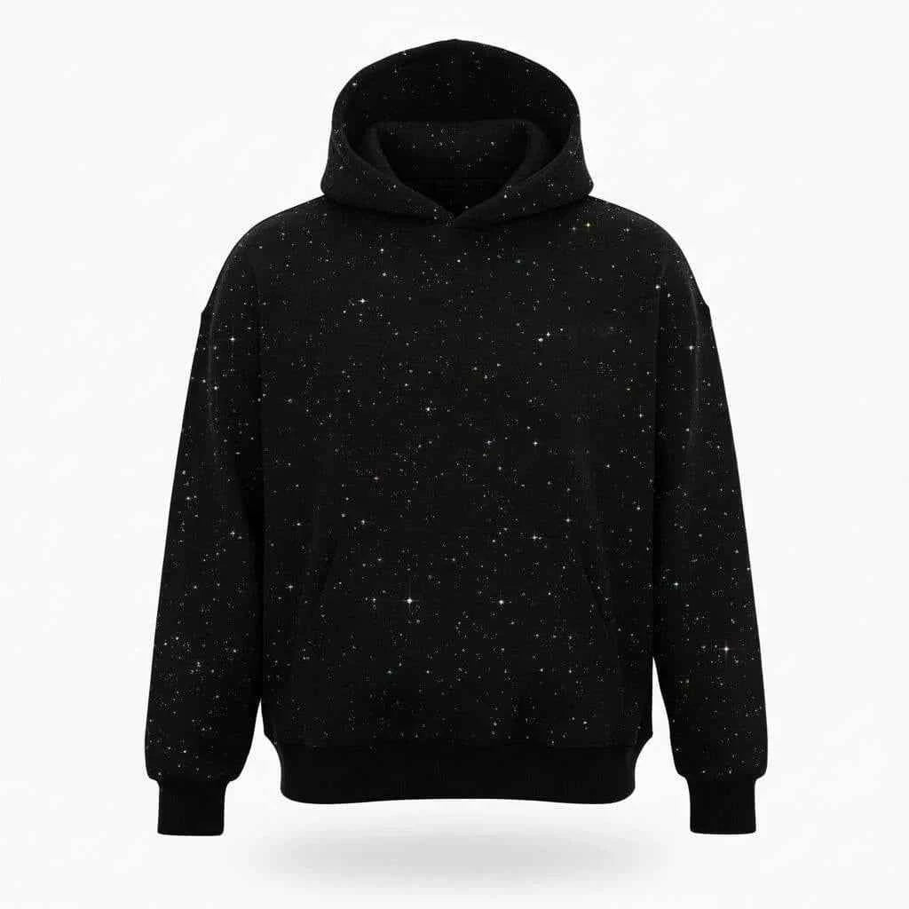 Women's Cotton Hooded Ribbed Cuffs Long Sleeve Pullover