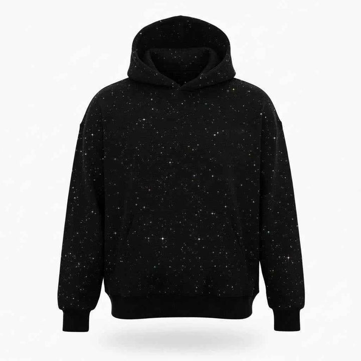 Women's Cozy Star Print Pullover Hoodie