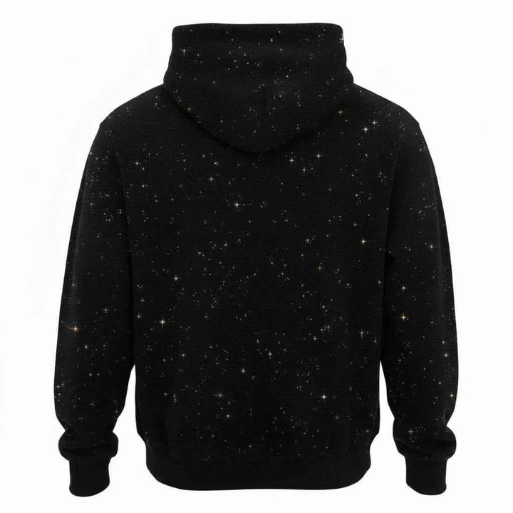 Women's Cozy Star Print Pullover Hoodie