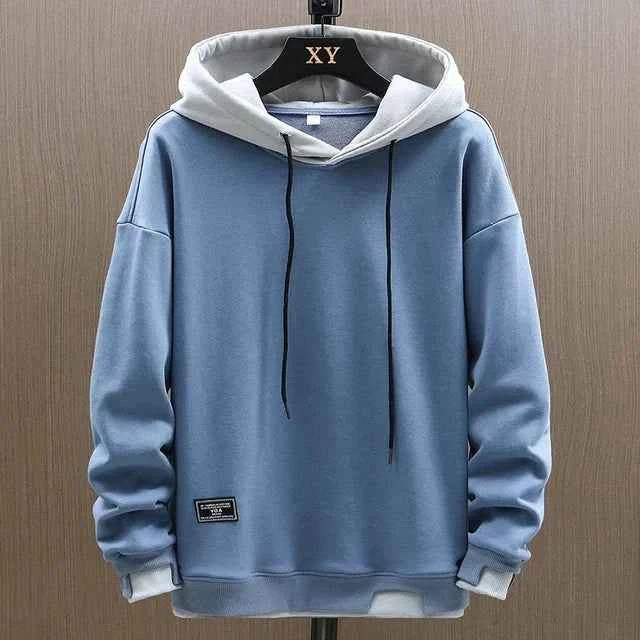 Women's Layered Hood Drawstring Hoodie