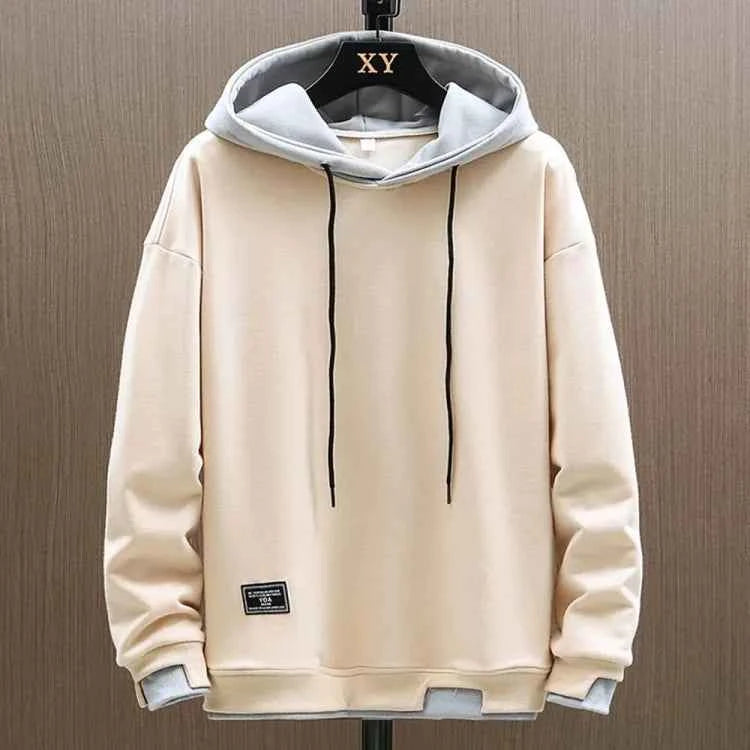 Women's Layered Hood Drawstring Hoodie