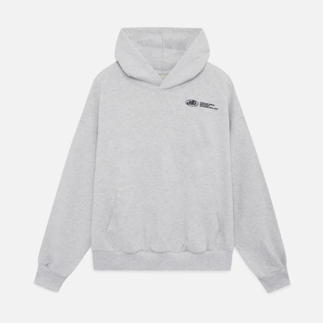 Women's Oversized Fleece Cropped Hoodie