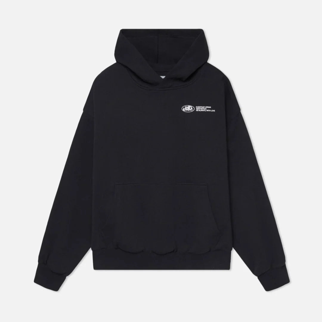 Women's Oversized Fleece Cropped Hoodie
