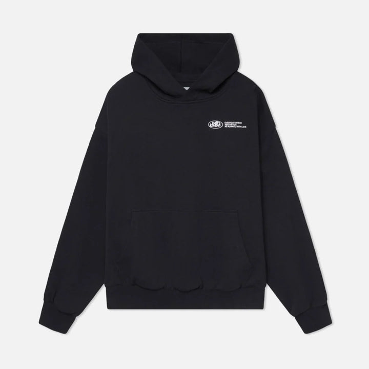 Women's Oversized Fleece Cropped Hoodie