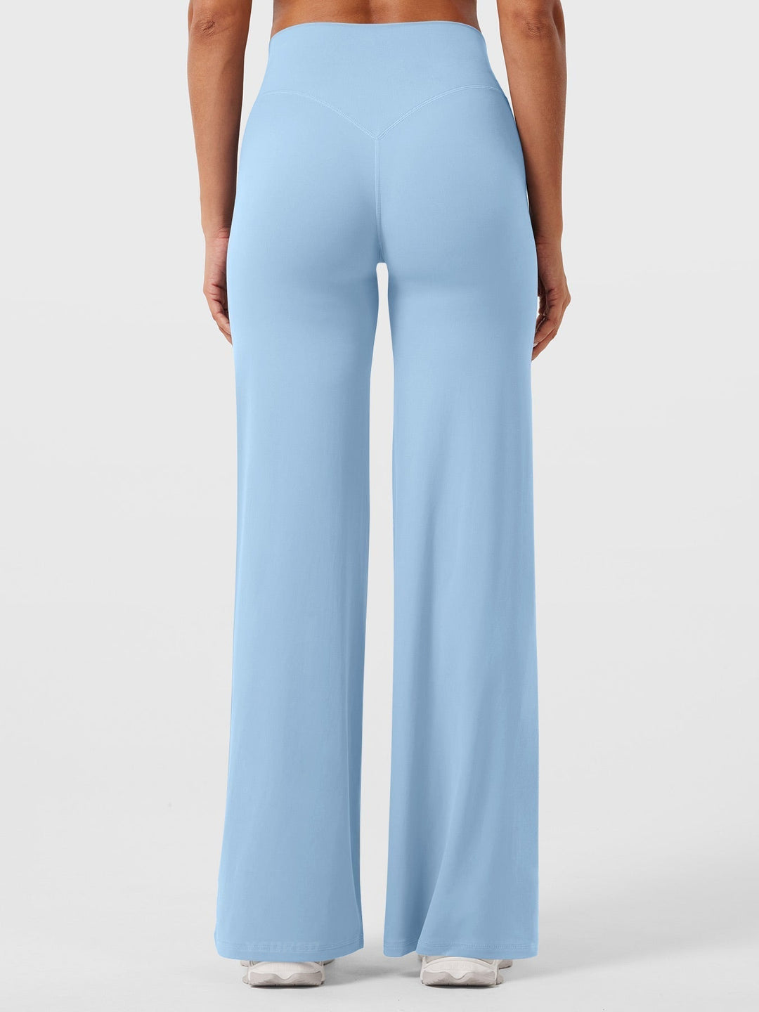 Women's High Waist Flared Summer Pants
