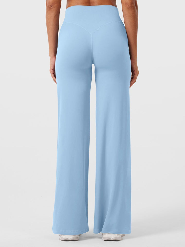 Women's High Waist Flared Summer Pants
