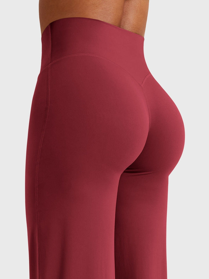 Women's High Waist Flared Summer Pants