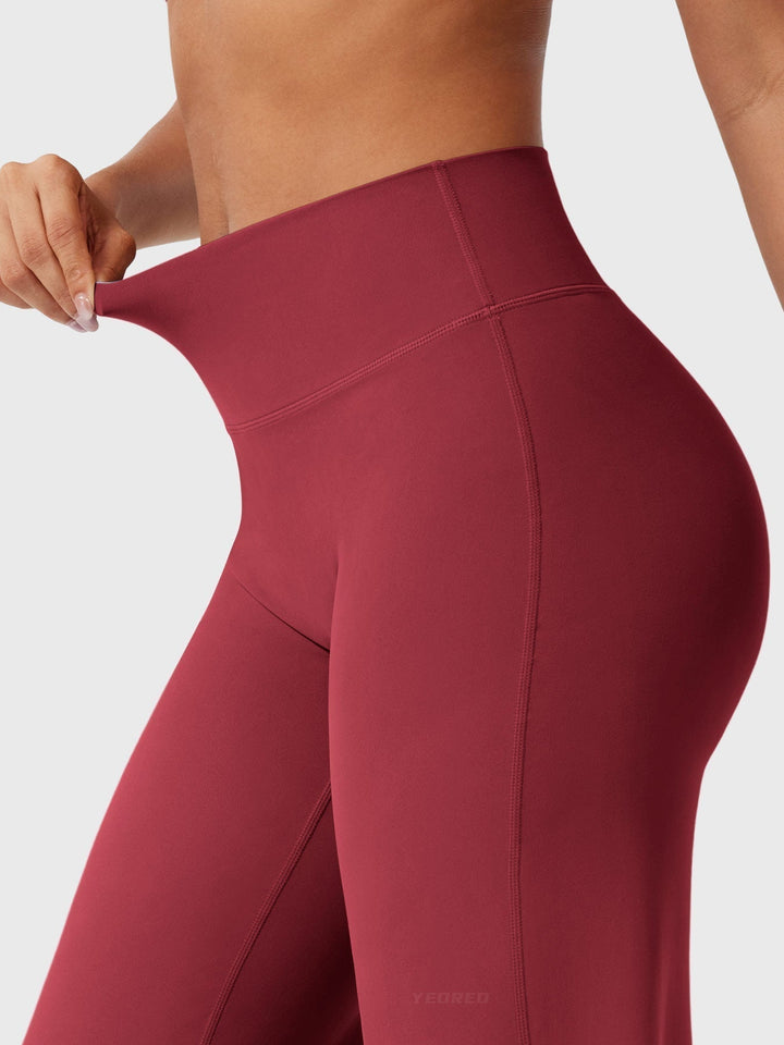 Women's High Waist Flared Summer Pants