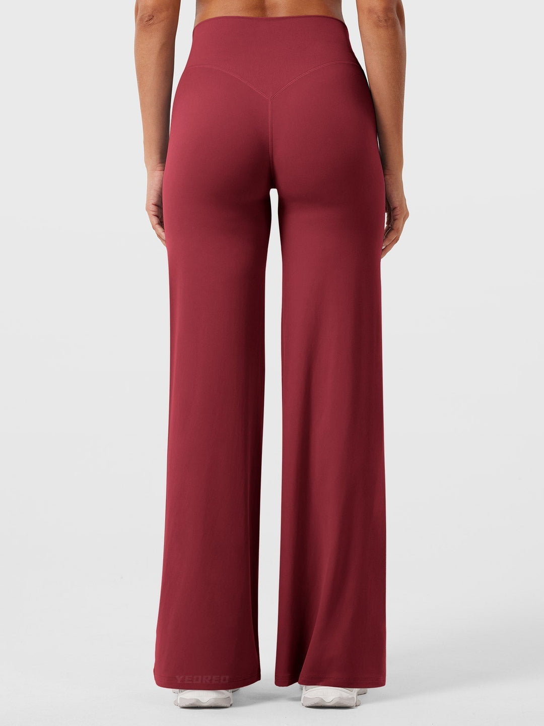 Women's High Waist Flared Summer Pants