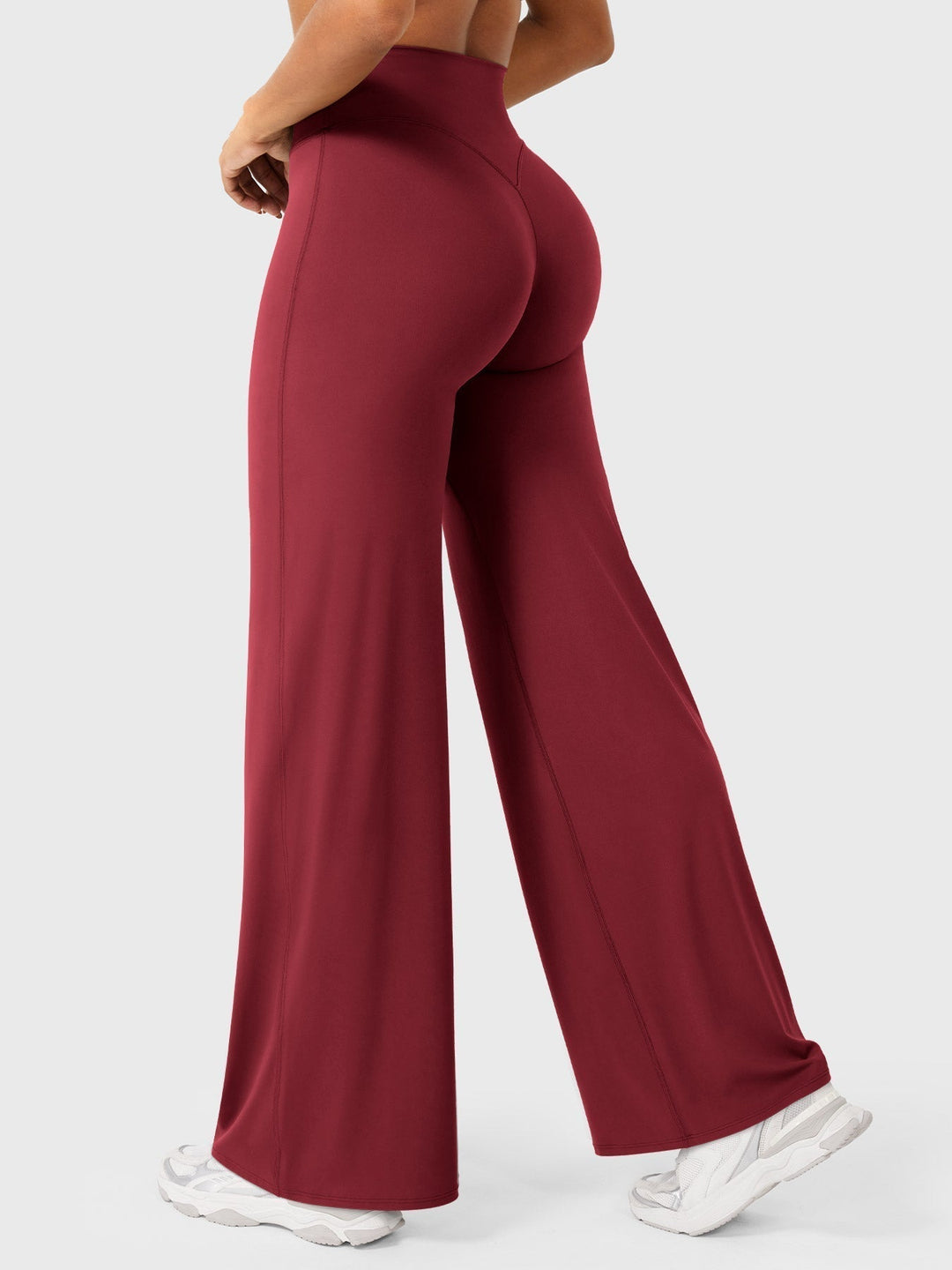 Women's High Waist Flared Summer Pants