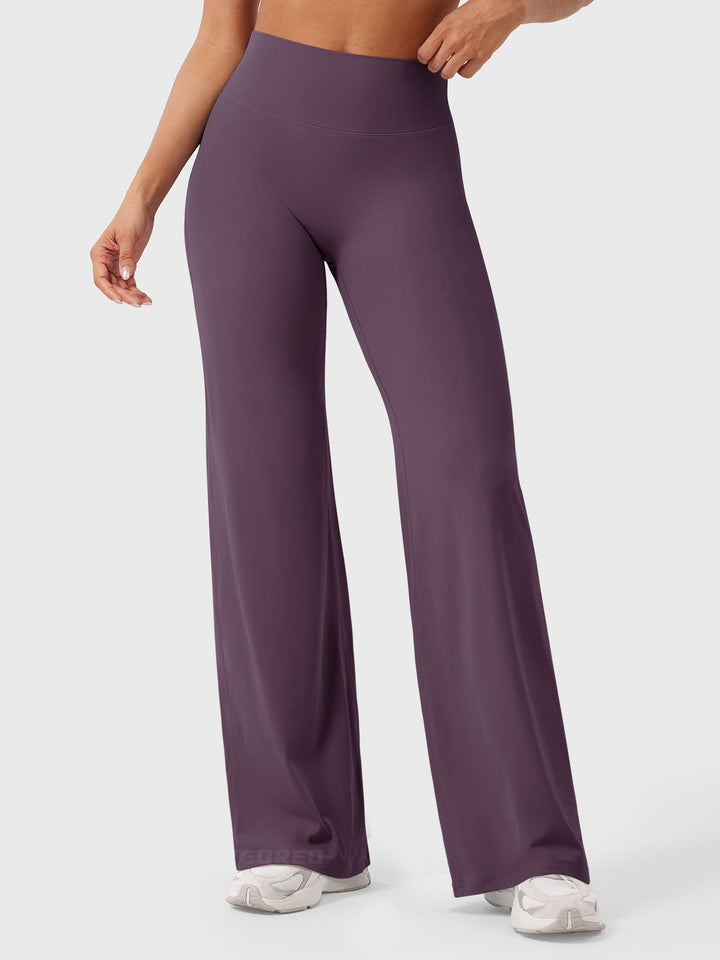 Women's High Waist Flared Summer Pants