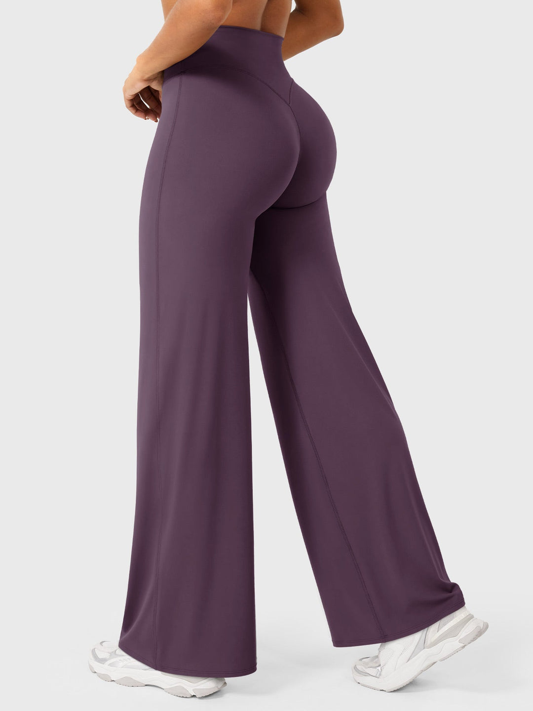 Women's High Waist Flared Summer Pants