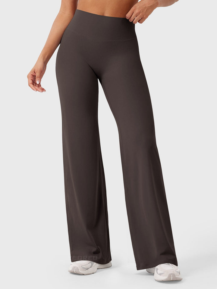 Women's High Waist Flared Summer Pants