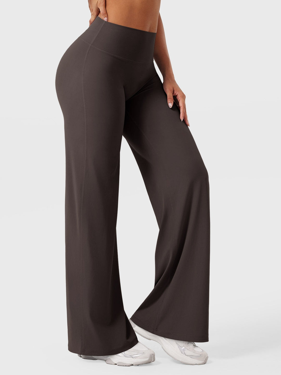 Women's High Waist Flared Summer Pants