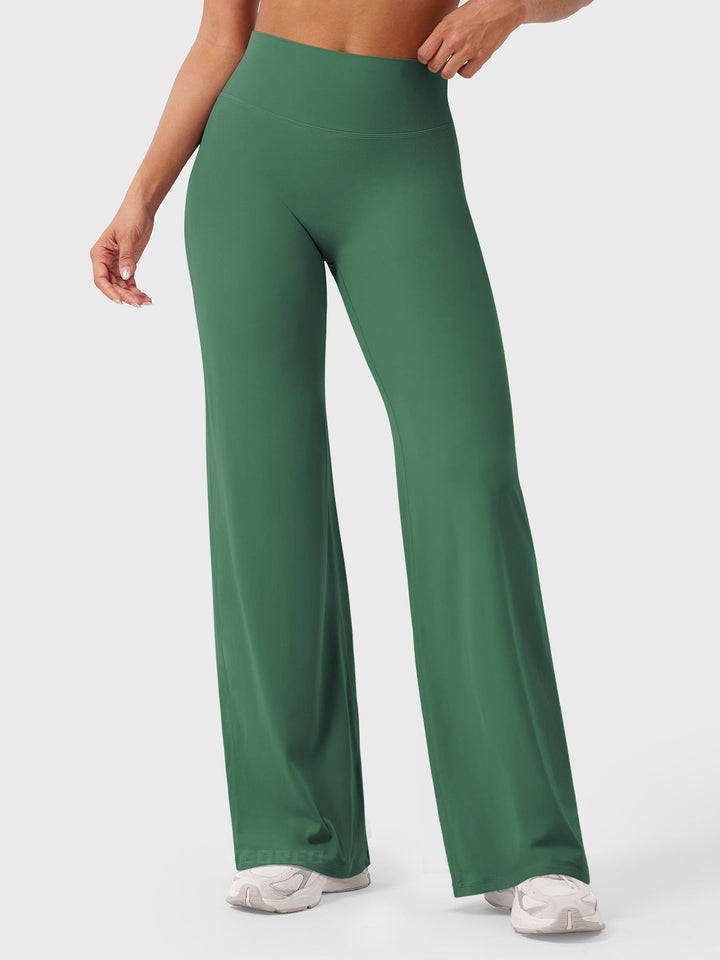 Women's High Waist Flared Summer Pants
