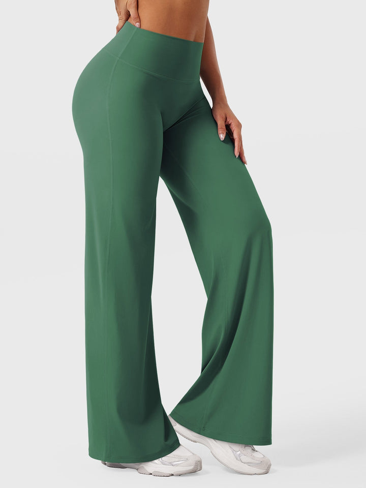Women's High Waist Flared Summer Pants