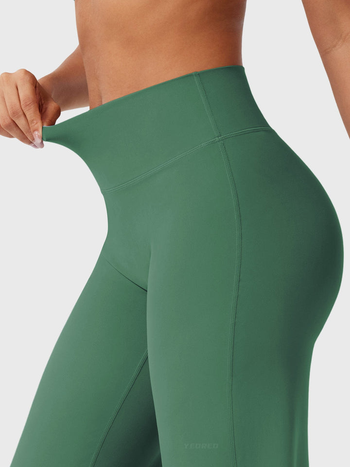 Women's High Waist Flared Summer Pants