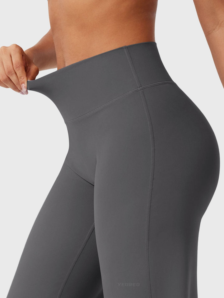 Women's High Waist Flared Summer Pants