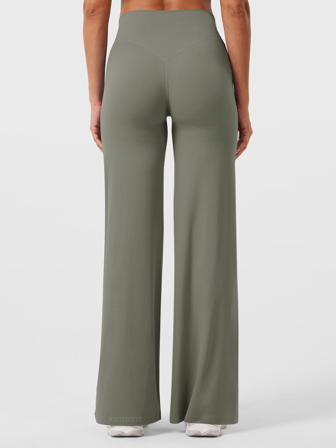 Women's High Waist Flared Summer Pants