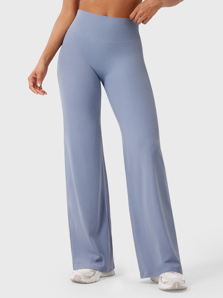 Women's High Waist Flared Summer Pants