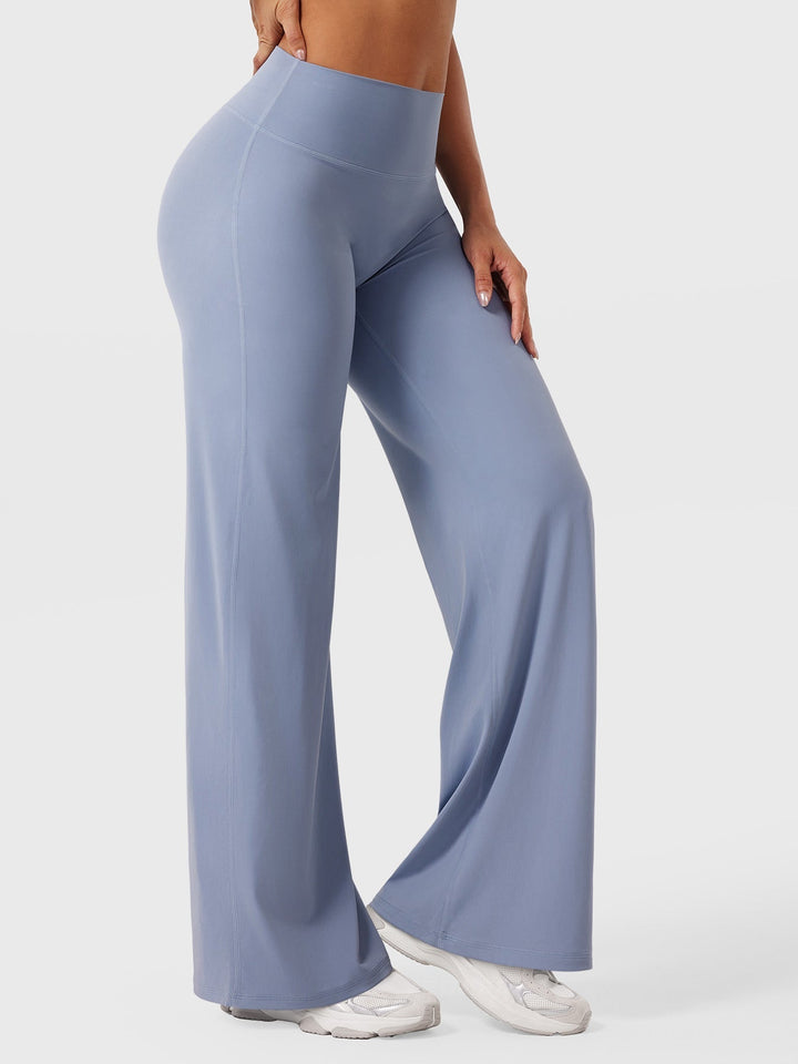 Women's High Waist Flared Summer Pants