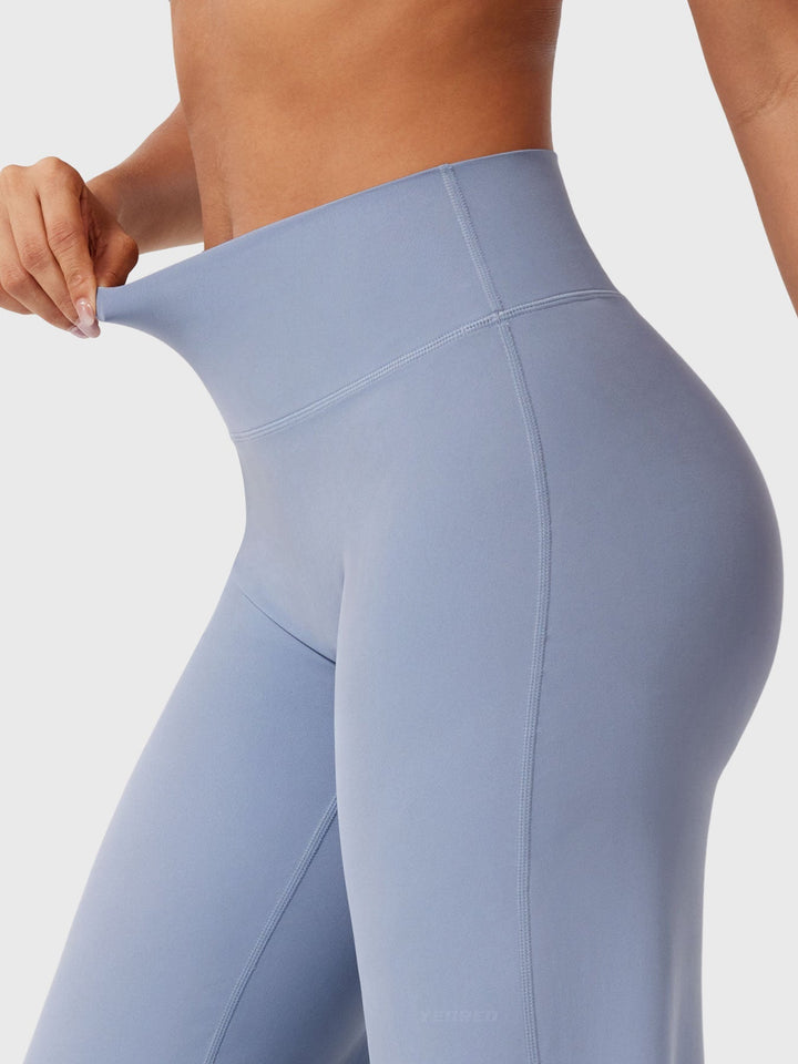 Women's High Waist Flared Summer Pants